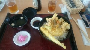 ホタルイカ天丼